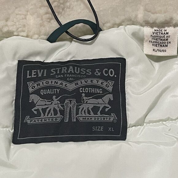 Levis Jacket Mens XL Pine Green Eastport Utility Thermore Hooded A35620001 - Picture 3 of 16